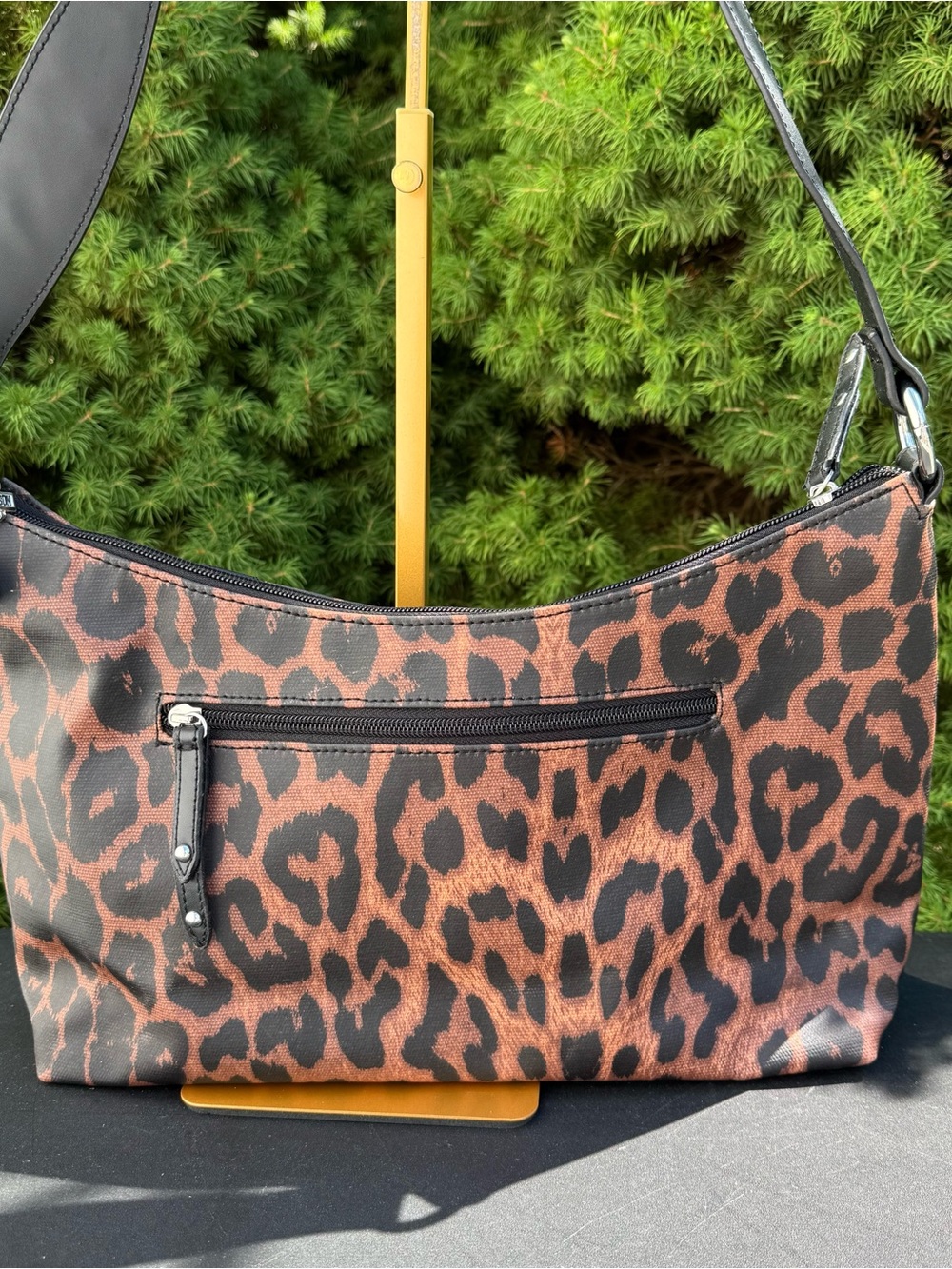 Harley-Davidson Vintage Women's Leopard Print Shoulder Bag - NWOT - Picture 4 of 6